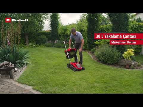 Einhell GE-CM 18/33 LI Akumulatorska kosilica za travu, 1x4.0Ah - video 3