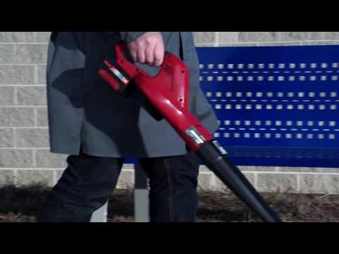 Einhell akumulatorski duvač lišća Power X-Change GE-CL 18 Li E - Solo - video 12