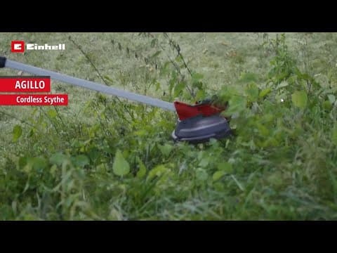 Einhell set akumulatorski trimer Agillo 36/255 BL - Solo + 2x starter kit Power X-Change 18V 4,0 Ah 3810000028 - video 9