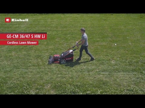 Einhell GE-CM 36/47 S HW Li Akumulatorska samohodna kosilica, 4x4.0Ah - video 7