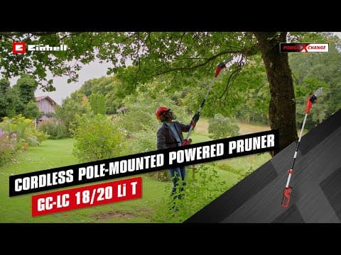 Einhell GC-LC 18/20 Li T-Solo Akumulatorska teleskopska lančana testera, bez baterije i punjača - video 5