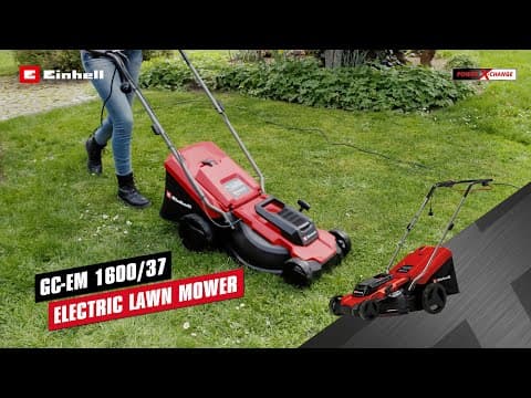 Einhell Električna kosačica za travu GC-EM 1600/37, 3400080 - video 6