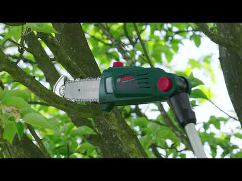 Akumulatorska štapna lančana testera Bosch UniversalChainPole 18, solo, 06008B3101 - video 8