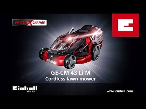 Einhell GE-CM 43 Li M Kit aku kosilica za travu, 2x4.0Ah - video 6