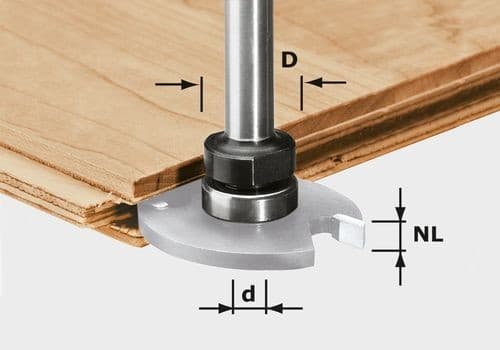 Festool Nosač glodala S8 1,5-5 KL16, F 499803