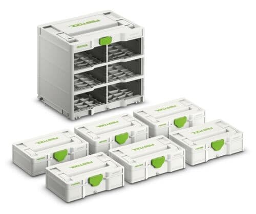 Festool Systainer Rack SYS3-RK/6 M 337 Set, F 577816