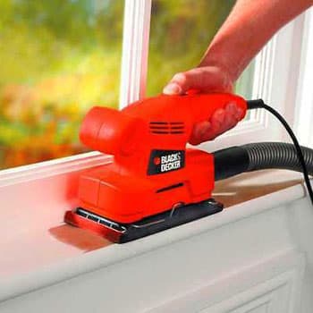 Black+Decker vibraciona brusilica 135W KA300 - slika 5