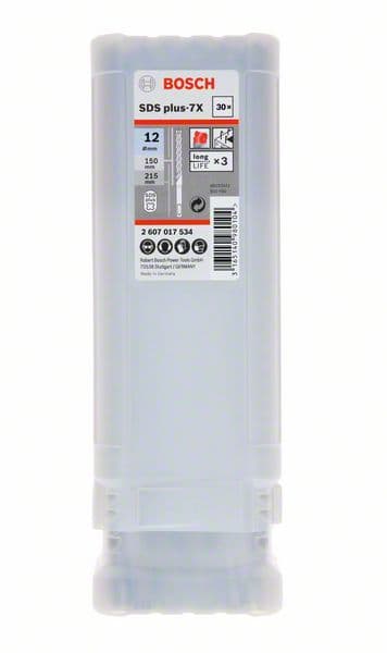Burgije za udarne bušilice SDS plus-7X Bosch 2607017534, 12 x 150 x 215 mm - slika 2