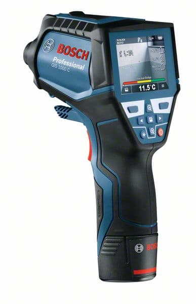 Termo detektor Bosch GIS 1000 C, bluetooth, -40 do +1000°C, 1x2.0 Ah u L-Boxx koferu, 0601083301