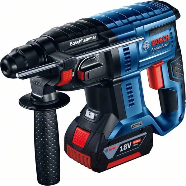 Akumulatorski elektro-pneumatski čekić / bušilica Bosch GBH 180-LI 1x4.0 Ah, 0611911122