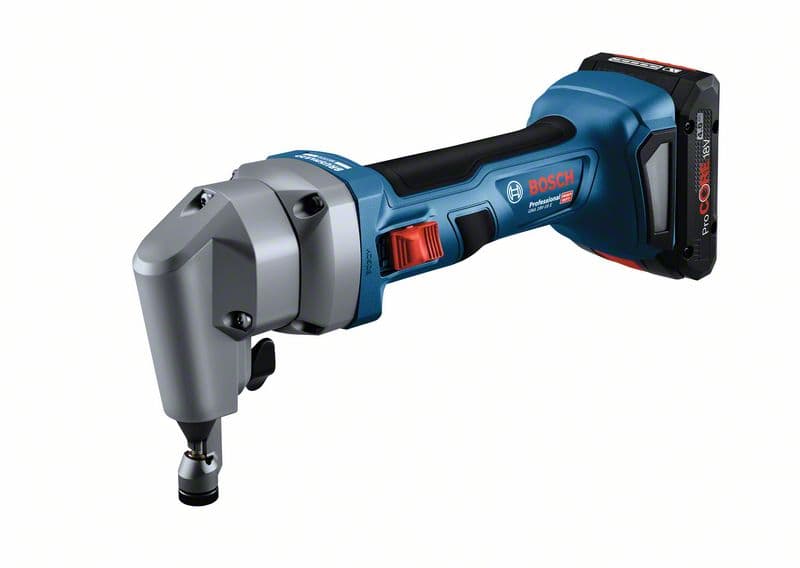 Bosch GNA 18V-16 E akumulatorska grickalica za lim 18V, 2 x ProCORE 18V 4.0 Ah + L-Boxx kofer, 0601529601