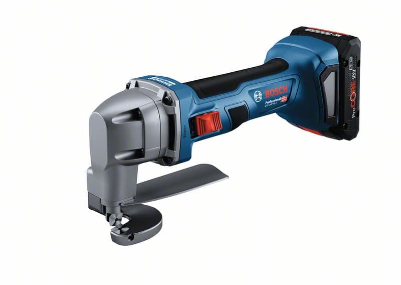 Bosch GSC 18V-16 E akumulatorske makaze za lim 18V, 2 x ProCORE 18V 4.0 Ah + L-Boxx kofer, 0601926301