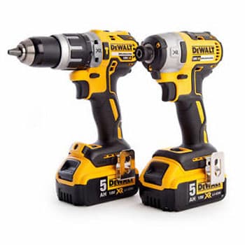DeWalt set akumulatorskih bušilica DCK266P2 (DCD796 + DCF887 + 2 x baterija 18V + punjač + kofer) - slika 2