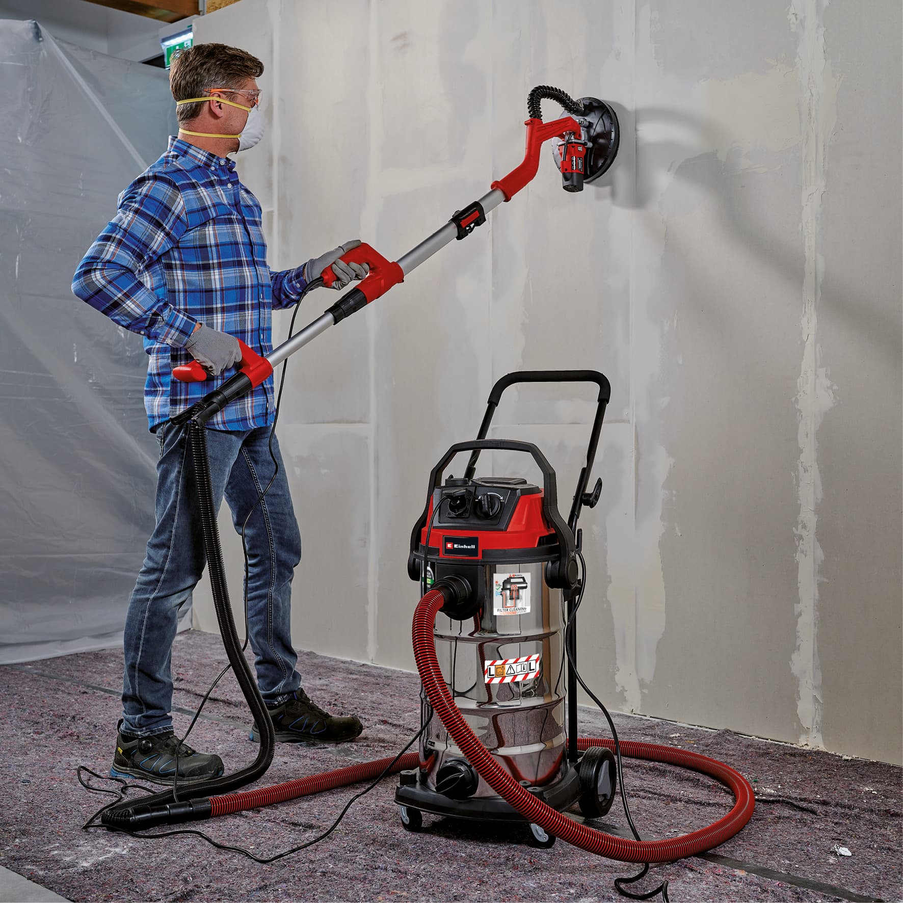 Einhell TE-VC 2340 SACL Usisivač za suvo/mokro usisavanje, 1500 W - slika 17