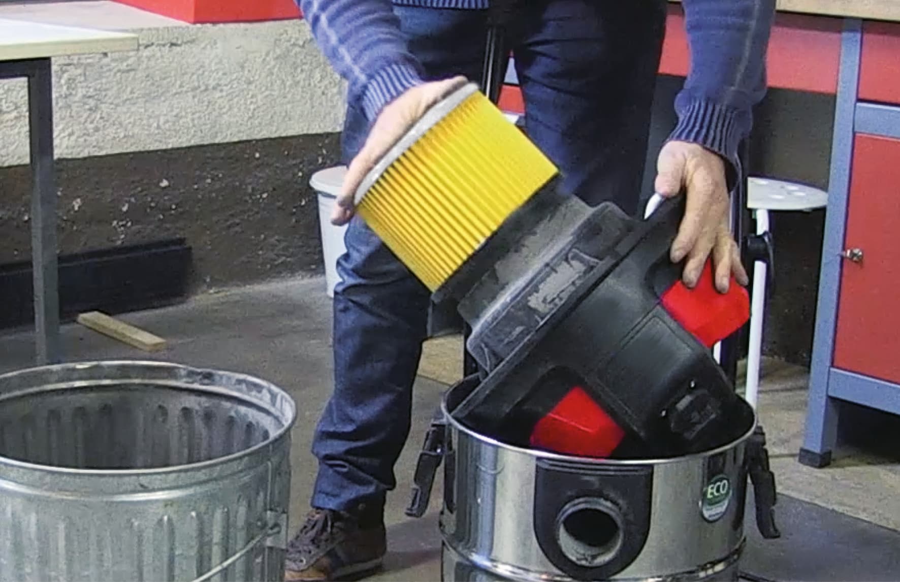 Einhell Dugotrajni filter za suvo usisavanje, za DUO, INOX serije, 2351110 - slika 2