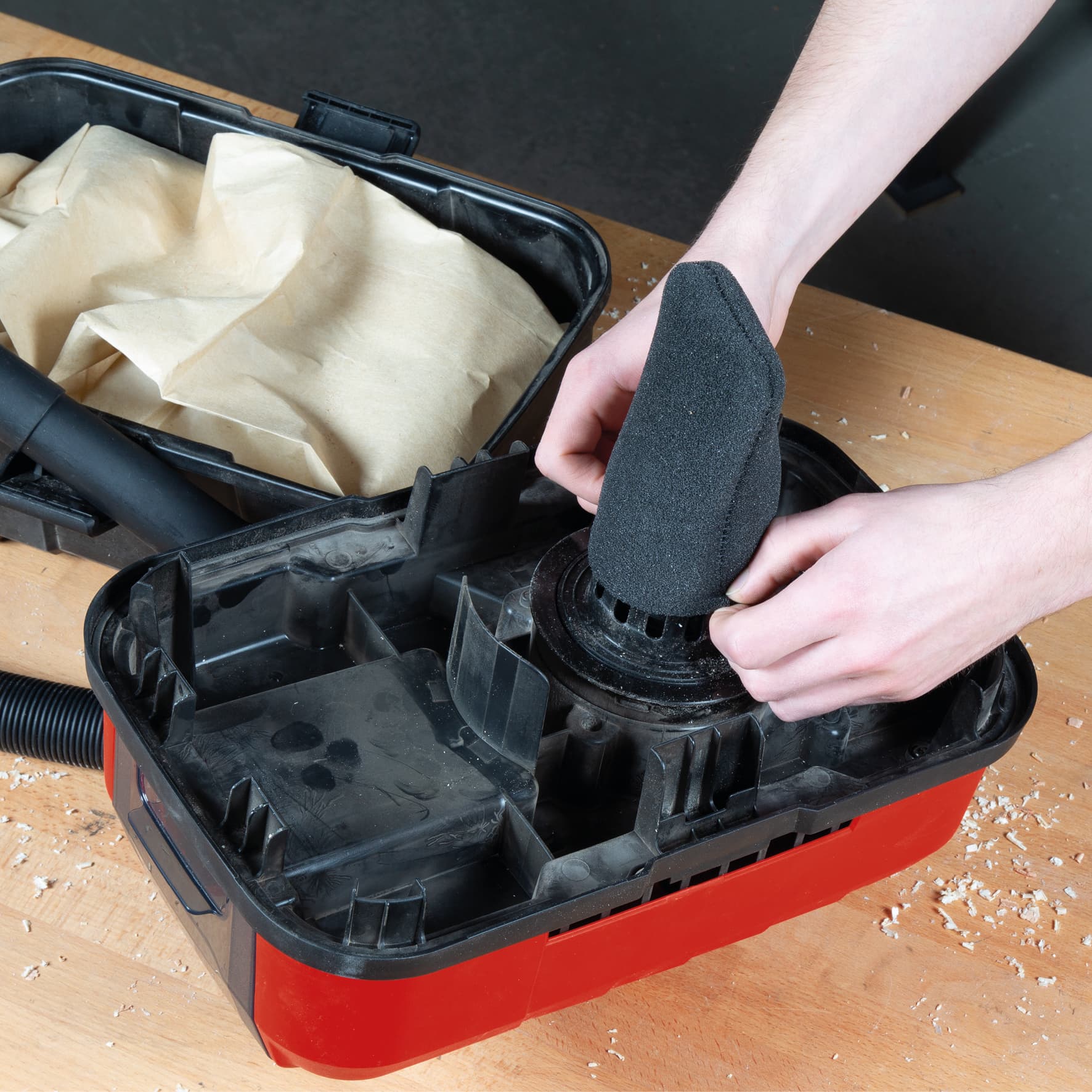 Einhell Set penastih filtera za 10L (5 kom.), Pribor za usisivače, 2351135 - slika 5