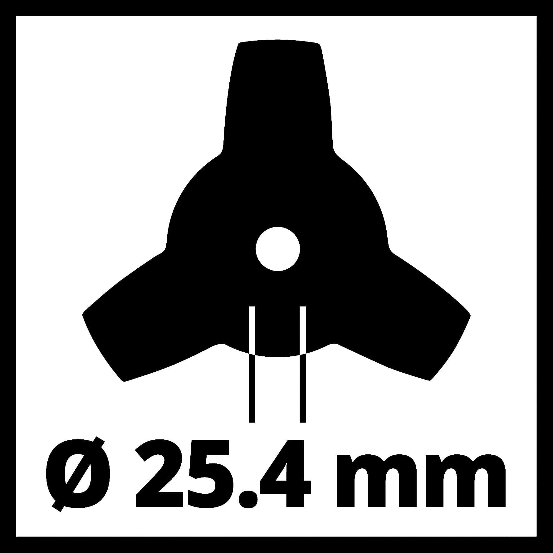 Einhell Trokraki nož za trimer 255mm/1,4mm, 3404996 - slika 4