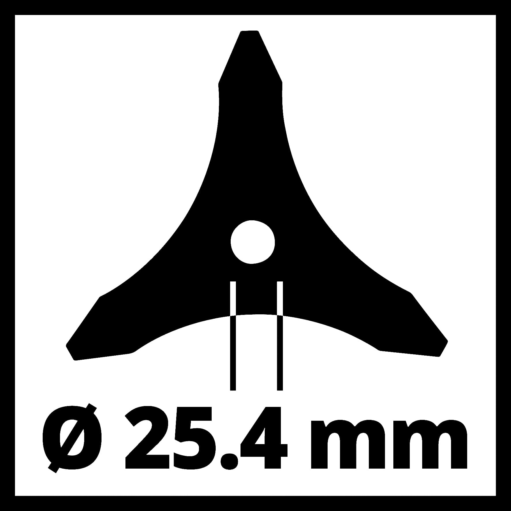 Einhell Trokraki nož za trimer 255mm/2,5mm, 3405082 - slika 4