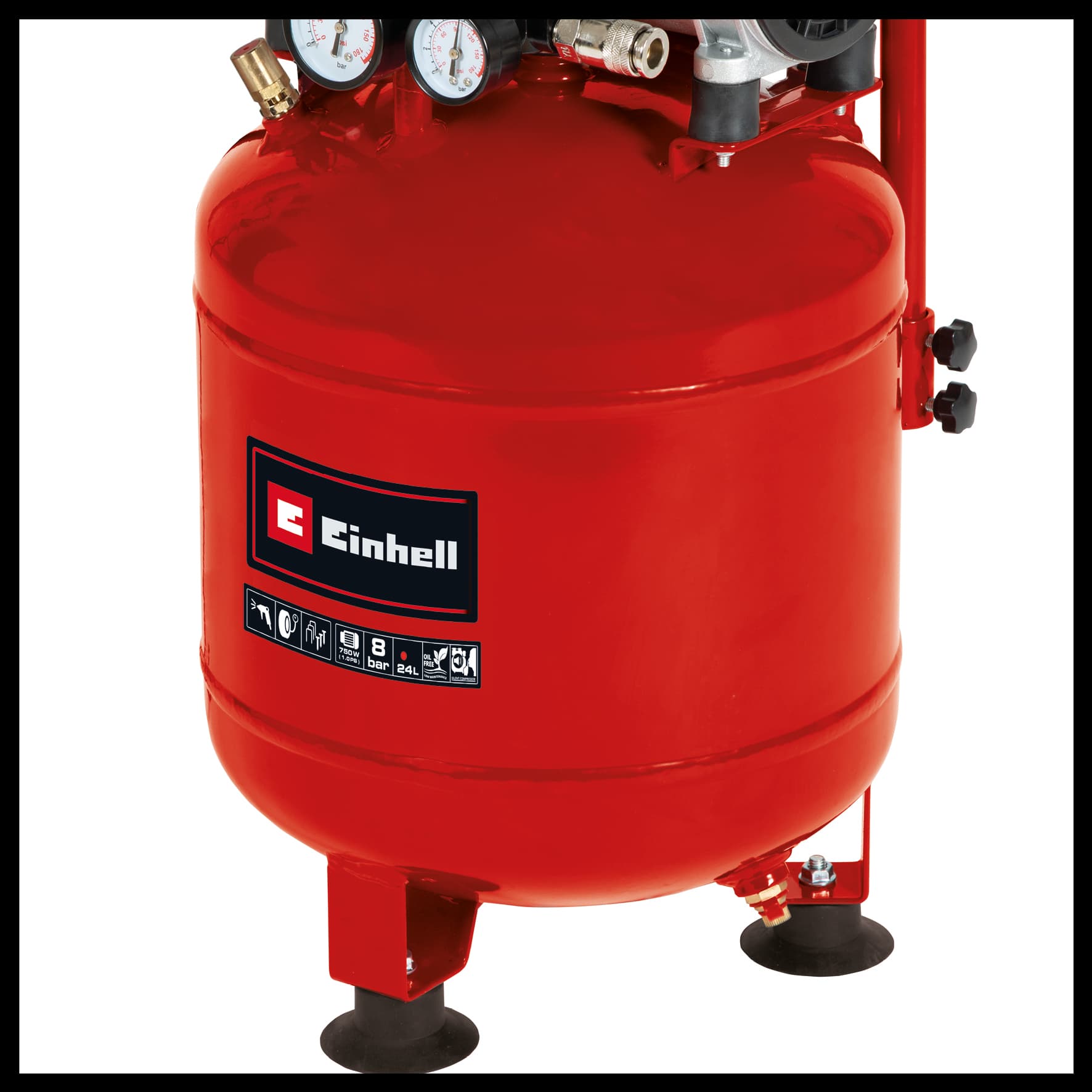 Einhell TE-AC 24 Silent Vazdušni kompresor, 8bar - slika 9