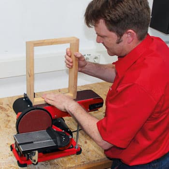 Einhell TC-US 400 Stacionarna brusilica sa trakom i diskom, 380W - slika 15