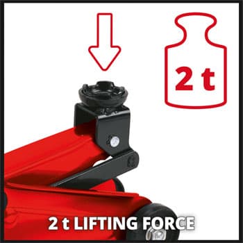 Einhell CC-TJ 2000 hidraulična dizalica s točkovima, 2t - slika 8