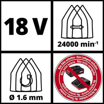 Einhell TE-OS 18/1 Li-Solo Akumulatorska multi brusilica - slika 15