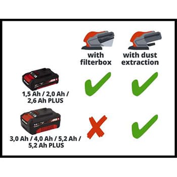 Einhell TE-OS 18/1 Li-Solo Akumulatorska multi brusilica - slika 16
