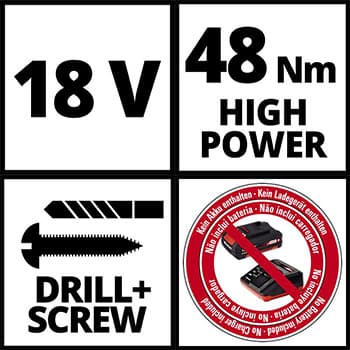 Einhell TE-CD 18 Li-Solo Akumulatorska bušilica, bez baterije - slika 14