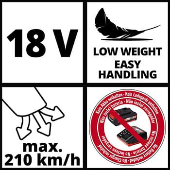 Einhell akumulatorski duvač lišća Power X-Change GE-CL 18 Li E - Solo - slika 10