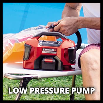 Einhell akumulatorski hibridni kompresor Pressito Power X-Change TE-AC 18/11 Li AC - Solo - slika 7