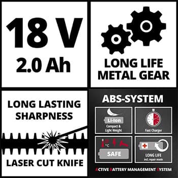 Einhell GE-CH 1846 Li Kit (1x2,0Ah) Akumulatorske makaze - slika 14