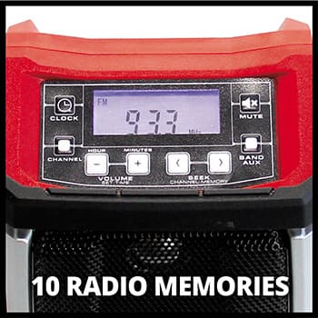 Einhell TE-CR 18 Li - Solo Akumulatorski radio, bez baterije i punjača - slika 3