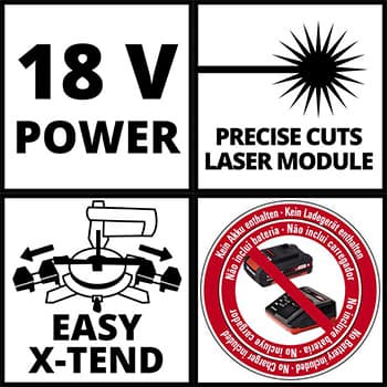 Einhell TE-MS 18/210 Li-Solo Akumulatorska preklopna kružna testera - slika 11