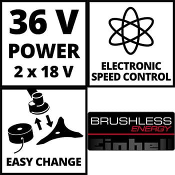 Einhell AGILLO Kit (2x3,0Ah) akumulatorski trimer za travu - slika 17