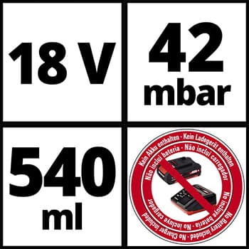 Einhell TE-VC 18 Li-Solo Akumulatorski usisivač, bez baterije i punjača - slika 16
