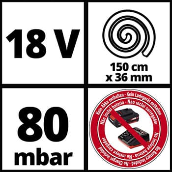 Einhell TC-VC 18/20 Li S - Solo Akumulatorski usisivač, bez baterije i punjača - slika 19