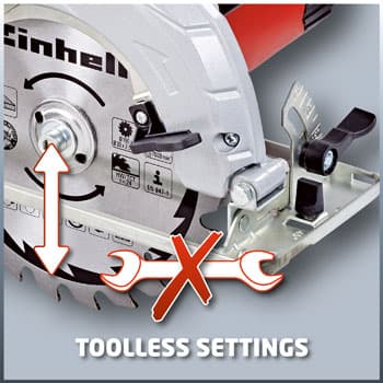 Einhell TC-CS 1400 ručna kružna testera, 1.400W - slika 7