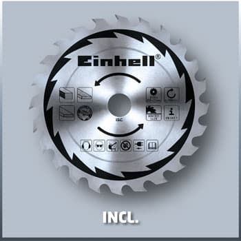 Einhell TC-CS 1400 ručna kružna testera, 1.400W - slika 9