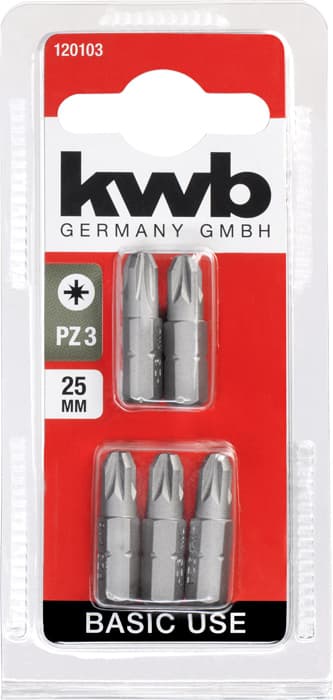  KWB 49120103 5 bitova 25 mm PZ 3   - slika 3