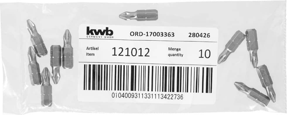  KWB 49121012 bit 25 mm PH 2 LS - slika 3