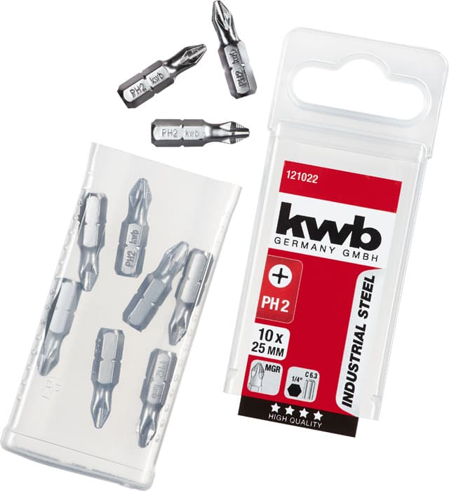  KWB 49121022 10 bita 25 mm PH 2 SB