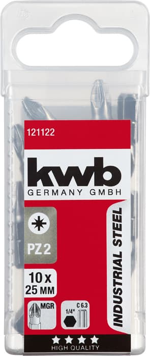  KWB 49121122 10 bita 25 mm PZ 2 SB - slika 3