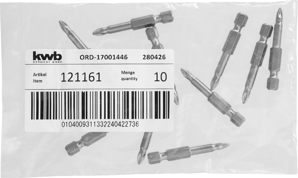  KWB 49121161 bit 50 mm PZ 1 LS - slika 3