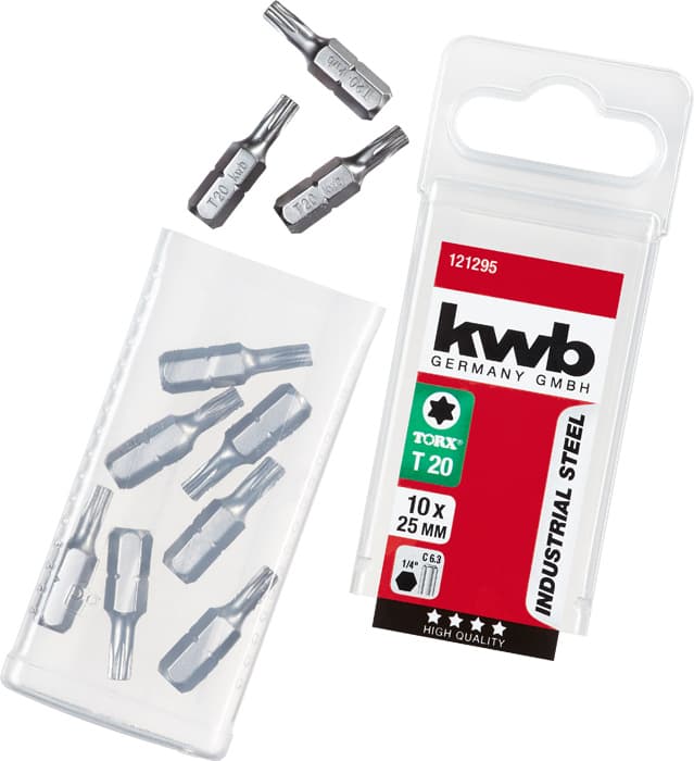  KWB 49121295 10 bita 25 mm Torx 20 SB