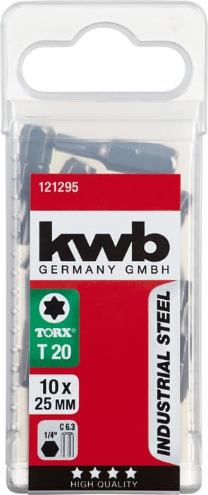  KWB 49121295 10 bita 25 mm Torx 20 SB - slika 3