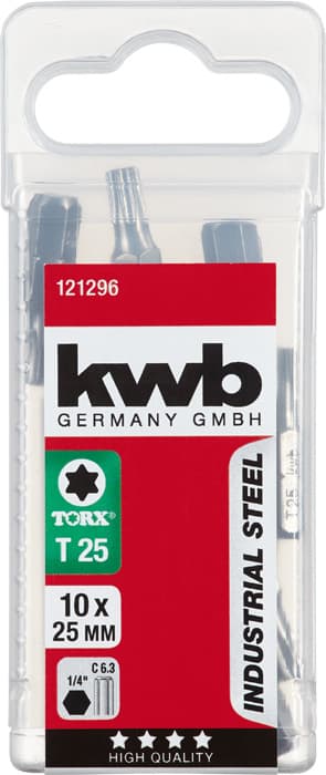  KWB 49121296 10 bita 25 mm Torx 25 SB - slika 3