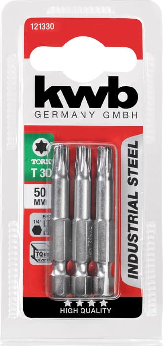  KWB 49121330 3 bita 50 mm Torx 30 SB - slika 3