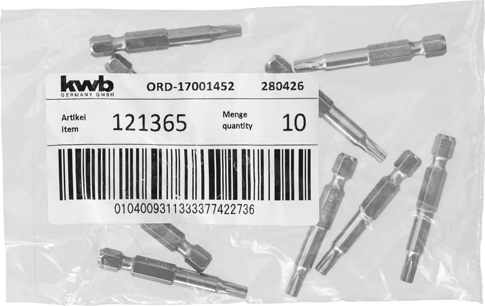  KWB 49121365 bit 50 mm Torx 25 LS - slika 3