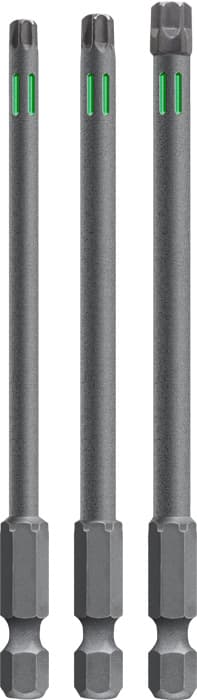  KWB 49123242 3 bita 100 mm T set 2 Torsion