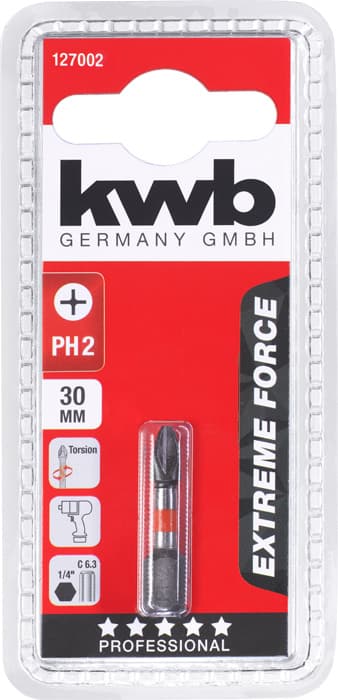  KWB 49127002 bit 30 mm PH 2 Impact SB - slika 2